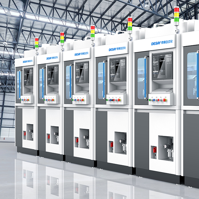 Fully automatic high-speed mobile phone lens production line